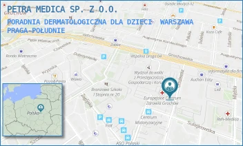 PORADNIA DERMATOLOGICZNA DLA DZIECI - PETRA MEDICA SP. Z O.O. - OMULEWSKA 27,  WARSZAWA PRAGA-POŁUDNIE